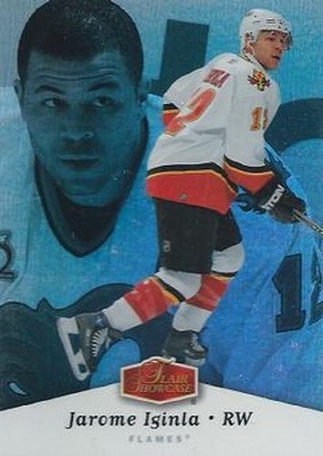 #16 Jarome Iginla - Calgary Flames - 2006-07 Flair Showcase Hockey