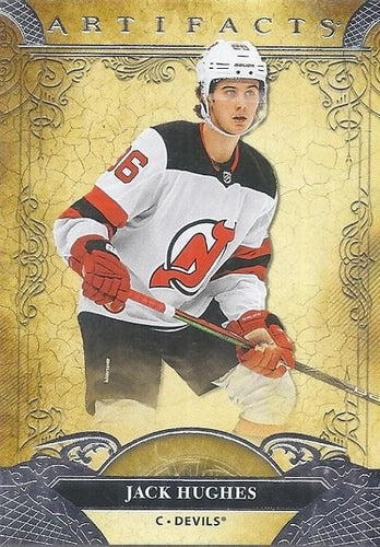 #16 Jack Hughes - New Jersey Devils - 2020-21 Upper Deck Artifacts Hockey