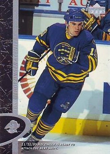 #16 Brian Holzinger - Buffalo Sabres - 1996-97 Upper Deck Hockey