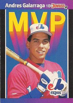 #BC-16 Andres Galarraga - Montreal Expos - 1989 Donruss Baseball - Bonus MVP's