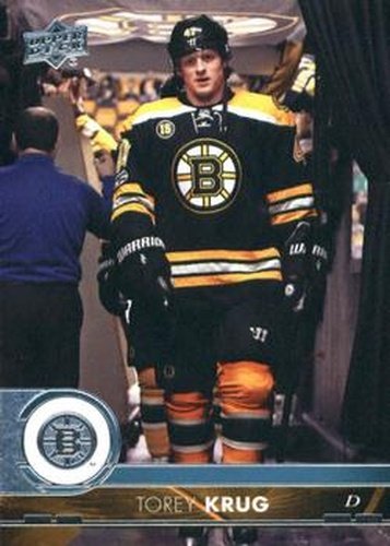 #16 Torey Krug - Boston Bruins - 2017-18 Upper Deck Hockey