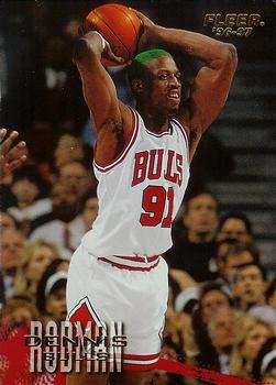 #16 Dennis Rodman - Chicago Bulls - 1996-97 Fleer Basketball