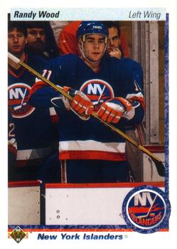 #16 Randy Wood - New York Islanders - 1990-91 Upper Deck Hockey