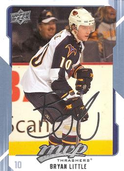 #16 Bryan Little - Atlanta Thrashers - 2008-09 Upper Deck MVP Hockey