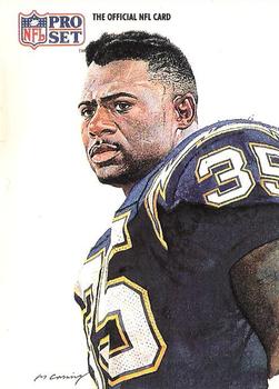 #416 Marion Butts - San Diego Chargers - 1991 Pro Set Football