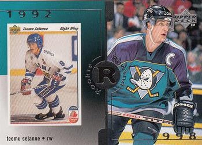#16 Teemu Selanne - Anaheim Mighty Ducks - 1998-99 Upper Deck Hockey