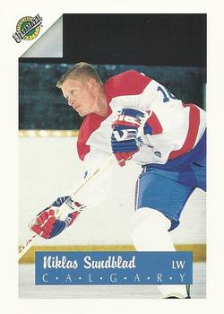 #16 Niklas Sundblad - Calgary Flames - 1991 Ultimate Draft Hockey