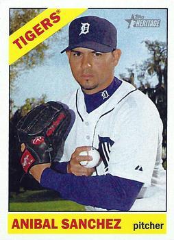 #16 Anibal Sanchez - Detroit Tigers - 2015 Topps Heritage Baseball