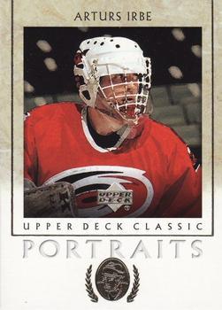 #16 Arturs Irbe - Carolina Hurricanes - 2002-03 Upper Deck Classic Portraits Hockey