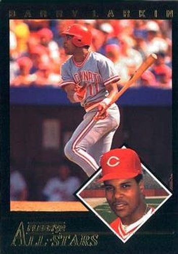 #16 Barry Larkin - Cincinnati Reds - 1992 Fleer Baseball - All-Stars