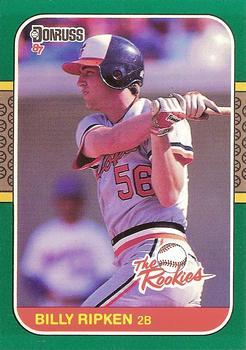 #16 - Billy Ripken - Baltimore Orioles - 1987 Donruss The Rookies Baseball
