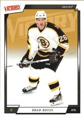 #16 Brad Boyes - Boston Bruins - 2006-07 Upper Deck Victory Hockey