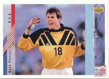 #16 Brad Friedel - USA - 1994 Upper Deck World Cup Contenders English/Spanish Soccer