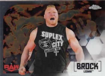 #16 Brock Lesnar - 2020 Topps WWE Chrome Wrestling