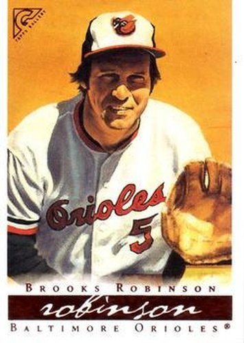 #16 Brooks Robinson - Baltimore Orioles - 2003 Topps Gallery Hall of Fame - Artist's Proofs Baseball