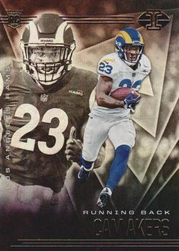 #16 Cam Akers - Los Angeles Rams - 2020 Panini Illusions Football