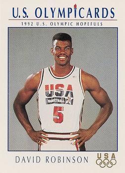 #16 David Robinson - USA - 1992 Impel U.S. Olympic Hopefuls