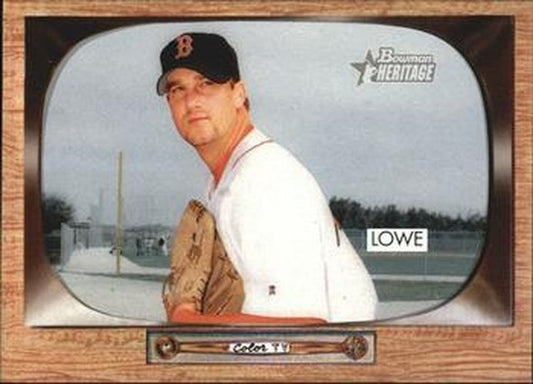 #16 Derek Lowe - Boston Red Sox - 2004 Bowman Heritage Baseball