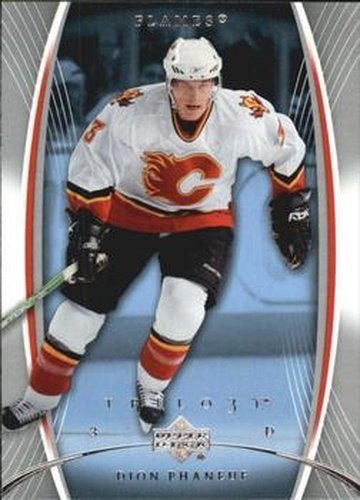 #16 Dion Phaneuf - Calgary Flames - 2007-08 Upper Deck Trilogy Hockey