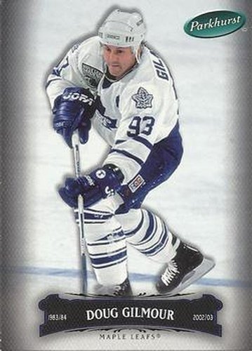 #16 Doug Gilmour - Toronto Maple Leafs - 2006-07 Parkhurst Hockey