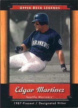 #16 Edgar Martinez - Seattle Mariners - 2001 Upper Deck Legends Baseball