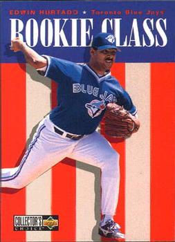 #16 Edwin Hurtado - Toronto Blue Jays - 1996 Collector's Choice Baseball