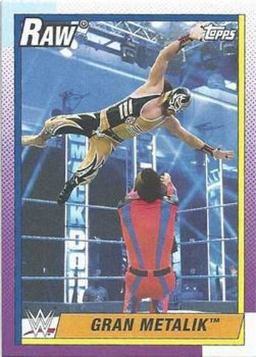 #16 Gran Metalik - 2021 Topps Heritage WWE Wrestling