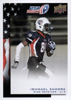 #16 Ishmael Zamora - USA - 2014 Upper Deck USA Football