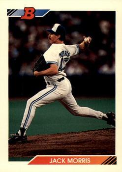 #16 Jack Morris - Toronto Blue Jays - 1992 Bowman Baseball