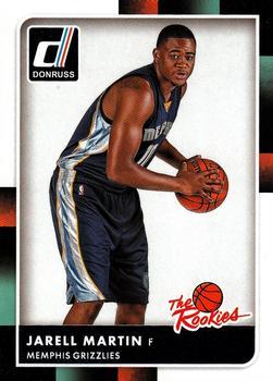 #16 Jarell Martin - Memphis Grizzlies - 2015-16 Donruss - The Rookies Basketball