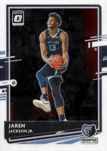 #16 Jaren Jackson Jr. - Memphis Grizzlies - 2020-21 Donruss Optic Basketball