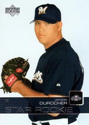 #16 Jayson Durocher - Milwaukee Brewers - 2003 Upper Deck Baseball