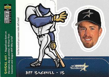 #16 Jeff Bagwell - Houston Astros - 1998 Collector's Choice - Mini Bobbing Heads Baseball