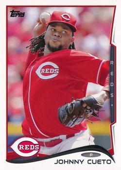 #16 Johnny Cueto - Cincinnati Reds - 2014 Topps Baseball
