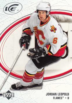#16 Jordan Leopold - Calgary Flames - 2005-06 Upper Deck Ice Hockey