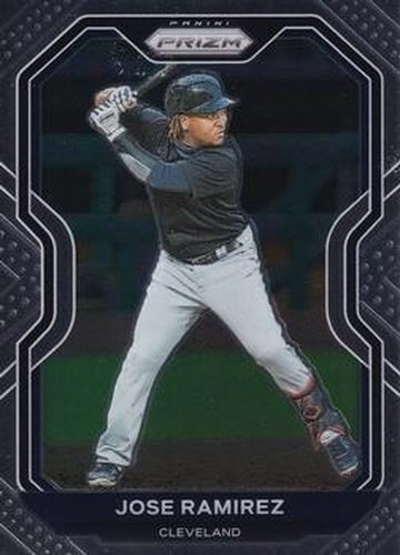 #16 Jose Ramirez - Cleveland Indians - 2021 Panini Prizm Baseball