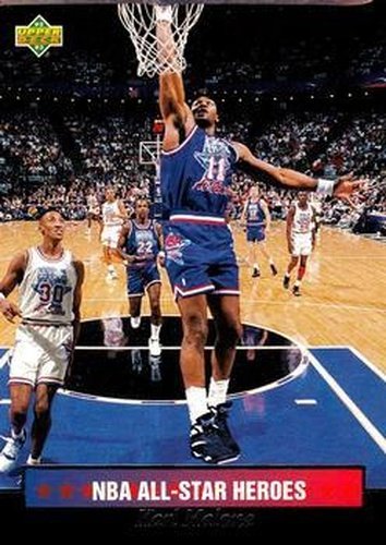 #16 Karl Malone - Utah Jazz - 1992-93 Upper Deck NBA All-Stars Basketball