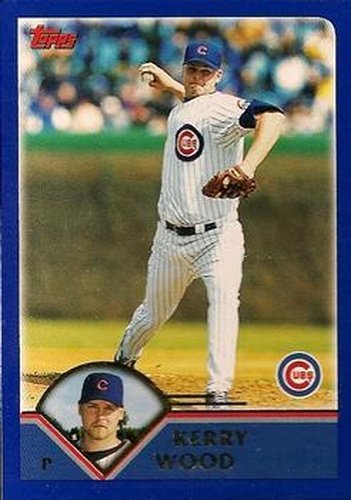 #16 Kerry Wood - Chicago Cubs - 2003 Topps Baseball