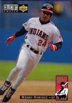 #16 Manny Ramirez - Cleveland Indians - 1994 Collector's Choice Baseball