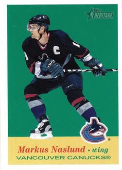 #16 Markus Naslund - Vancouver Canucks - 2001-02 Topps Heritage Hockey