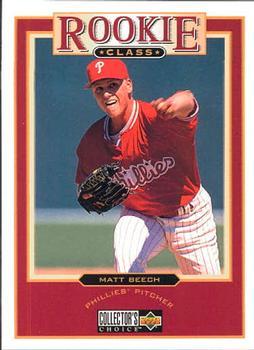 #16 Matt Beech - Philadelphia Phillies - 1997 Collector's Choice Baseball