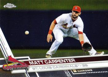 #16 Matt Carpenter - St. Louis Cardinals - 2017 Topps Chrome Baseball
