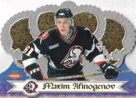 #16 Maxim Afinogenov - Buffalo Sabres - 1999-00 Pacific Crown Royale Hockey