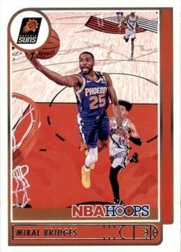 #16 Mikal Bridges - Phoenix Suns - 2021-22 Hoops Basketball