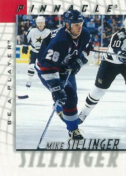 #16 Mike Sillinger - Vancouver Canucks - 1997-98 Pinnacle Be a Player Hockey