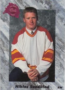 #16 Niklas Sundblad - Calgary Flames - 1991 Classic Four Sport