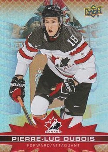 #16 Pierre-Luc Dubois - Canada - 2021-22 Upper Deck Tim Hortons Team Canada Hockey