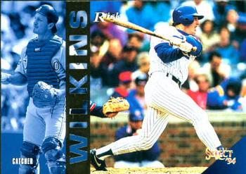 #16 Rick Wilkins - Chicago Cubs - 1994 Select Baseball