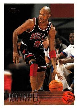 #16 Ron Harper - Chicago Bulls - 1996-97 Topps Basketball
