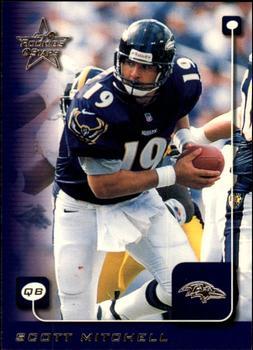 #16 Scott Mitchell - Baltimore Ravens - 1999 Leaf Rookies & Stars Football